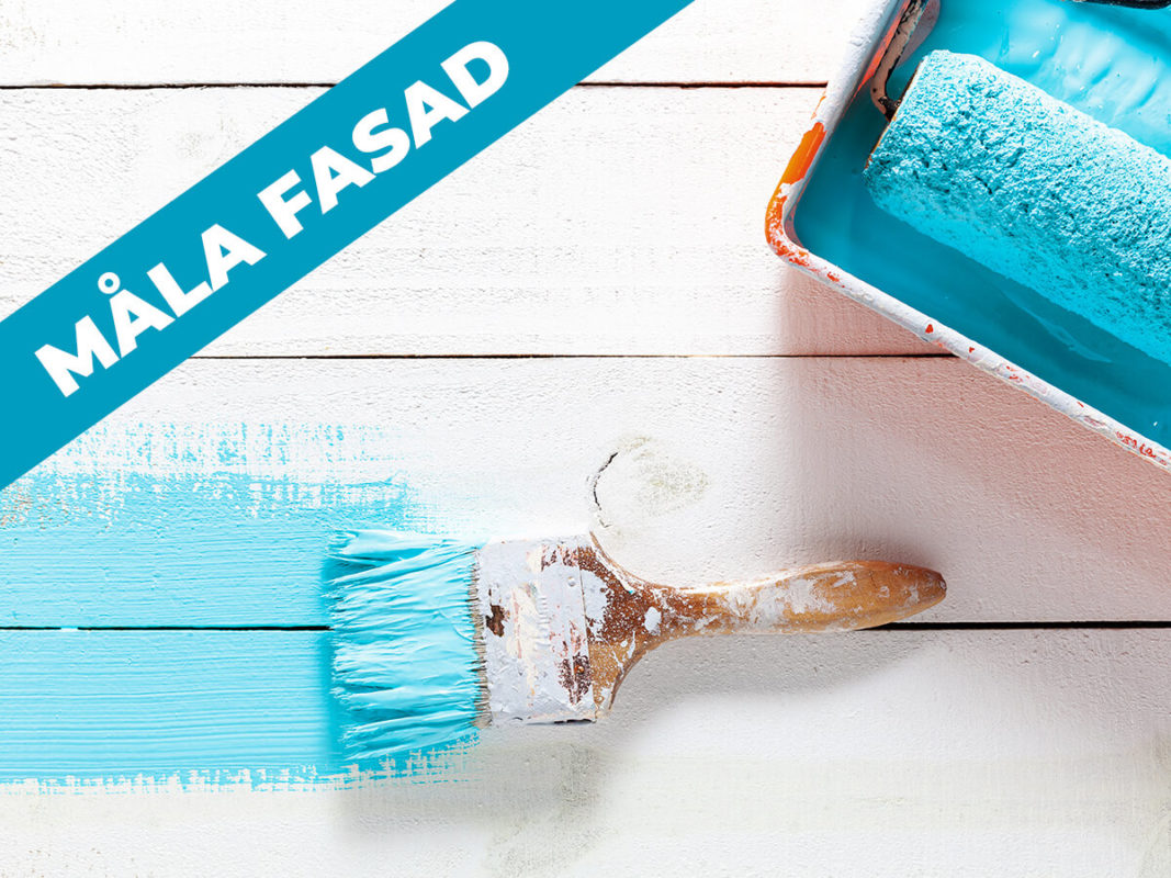 Hur ofta ska man måla fasaden